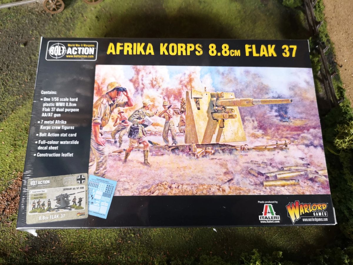 Bolt Action Afrika Korps 8.8cm Flack 37